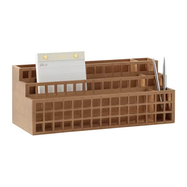 Bamboo Desk Organizer