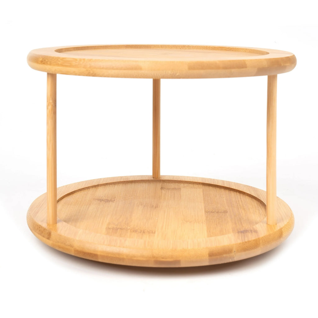 Bamboo Rotating Organizer