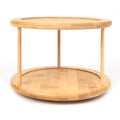Bamboo Rotating Organizer