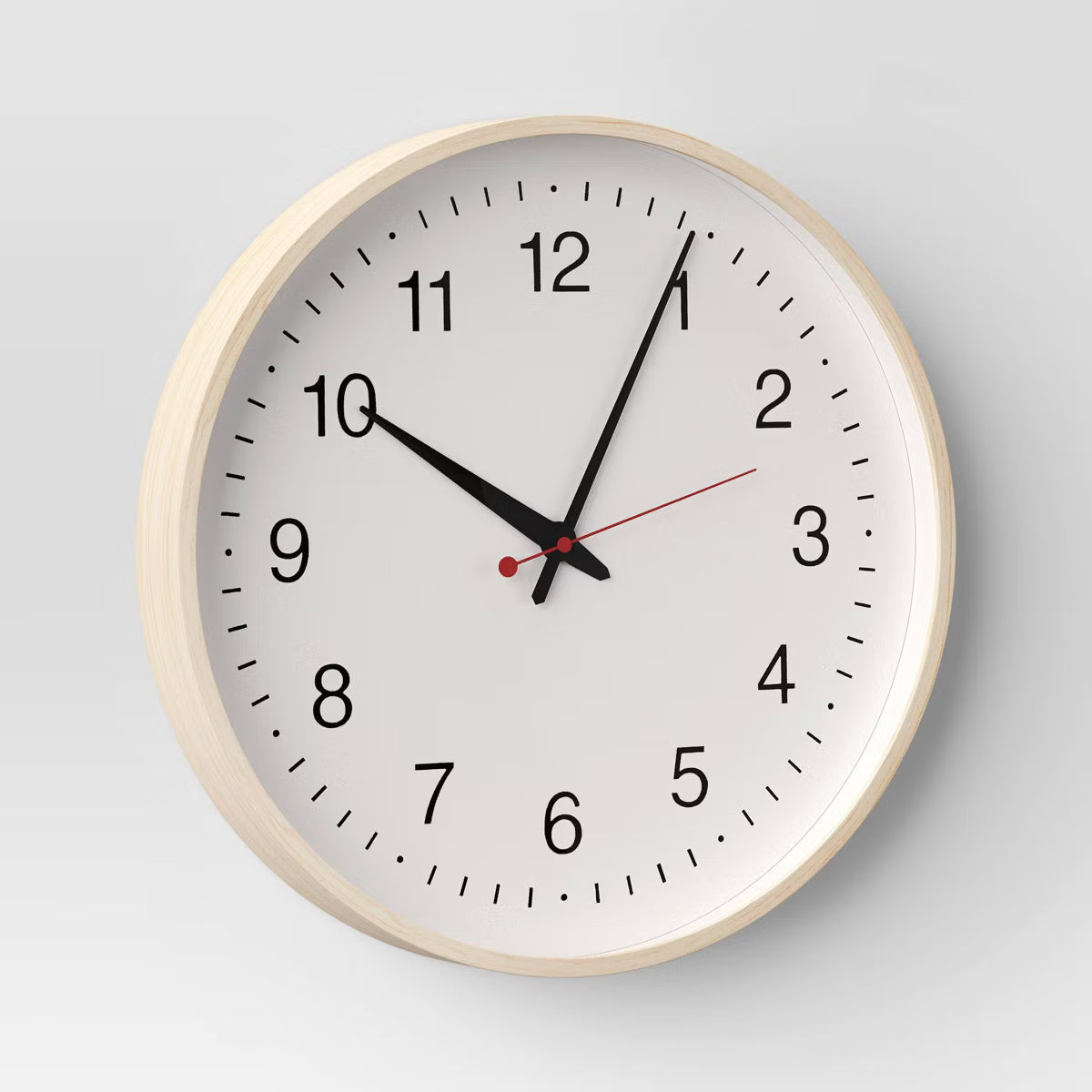 Wood Grain Wall Clock