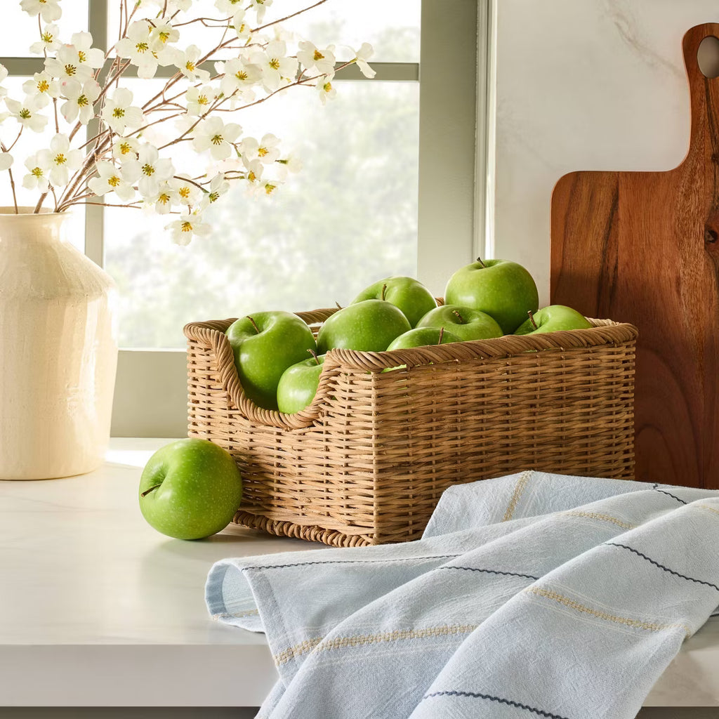 Woven Kitchen Storage Basket
