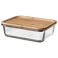 Glass Storage Container with Bamboo Lid