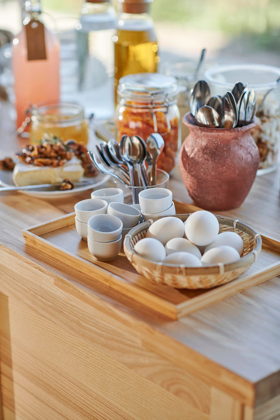 Natural Bamboo Serving Tray